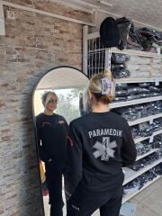 Paramedik Bisiklet yaka Sweat (Siyah)