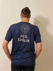 Sıfır yaka Comfort 112 Acil Sağlık (Lacivert)