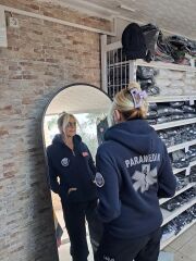 PARAMEDİK Kapşonlu fermuarlı Lacivert polar