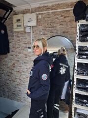 PARAMEDİK Kapşonlu fermuarlı Lacivert polar