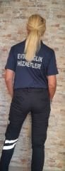 Polo yaka Lakost Evde Sağlık (Lacivert)