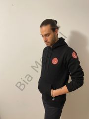 112 Acil Sağlık Kapşonlu Sweat (Siyah)