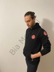 Acil Sağlık Kapşonlu Sweat (Siyah)
